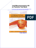 PDF International Macroeconomics 4Th Edition Feenstra Test Bank Online Ebook Full Chapter