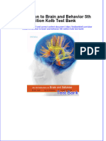 Download pdf Introduction To Brain And Behavior 5Th Edition Kolb Test Bank online ebook full chapter 