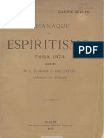 Almanaque Del Espiritismo 1874