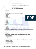 Ejercicios Precision Lexica - Sin Respuestas