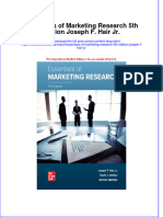 Download Essentials Of Marketing Research 5Th Edition Joseph F Hair Jr online ebook  texxtbook full chapter pdf 