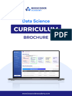 Data Science Curriculum Brochure