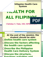 Philippine Health Care System 2008