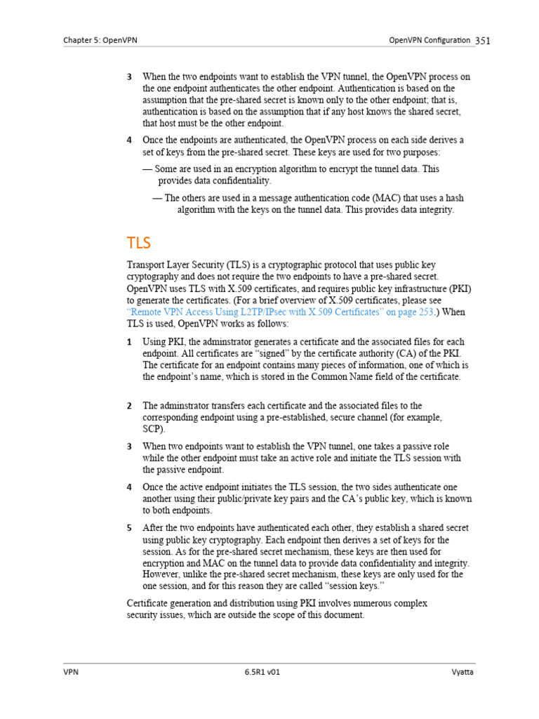 Step by Step Configure Router Vyata 6.5.19 | PDF | Virtual Private ...