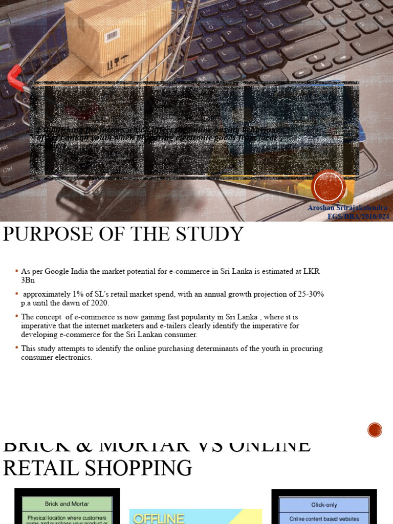 Sri Lankan Youth Online Buying Factors | PDF | Online Shopping | Retail