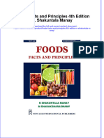 Ebook Foods Facts and Principles 4Th Edition N Shakuntala Manay Online PDF All Chapter