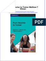 From Teacher To Trainer Matthew T Ellman Online Ebook Texxtbook Full Chapter PDF