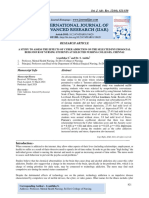 A STUDY TO ASSESS THE EFFECTS OF CYBER ADDICTION ON THE SELECTED PSYCHOSOCIAL BEHAVIOUR OF NURSING STUDENTS AT SELECTED NURSING COLLEGES, CHENNAI