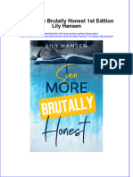 Ebook Even More Brutally Honest 1St Edition Lily Hansen Online PDF All Chapter