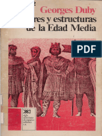 DUBY, GEORGES - Hombres y Estructuras de La Edad Media [Por Ganz1912]