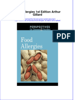 Food Allergies 1St Edition Arthur Gillard Online Ebook Texxtbook Full Chapter PDF