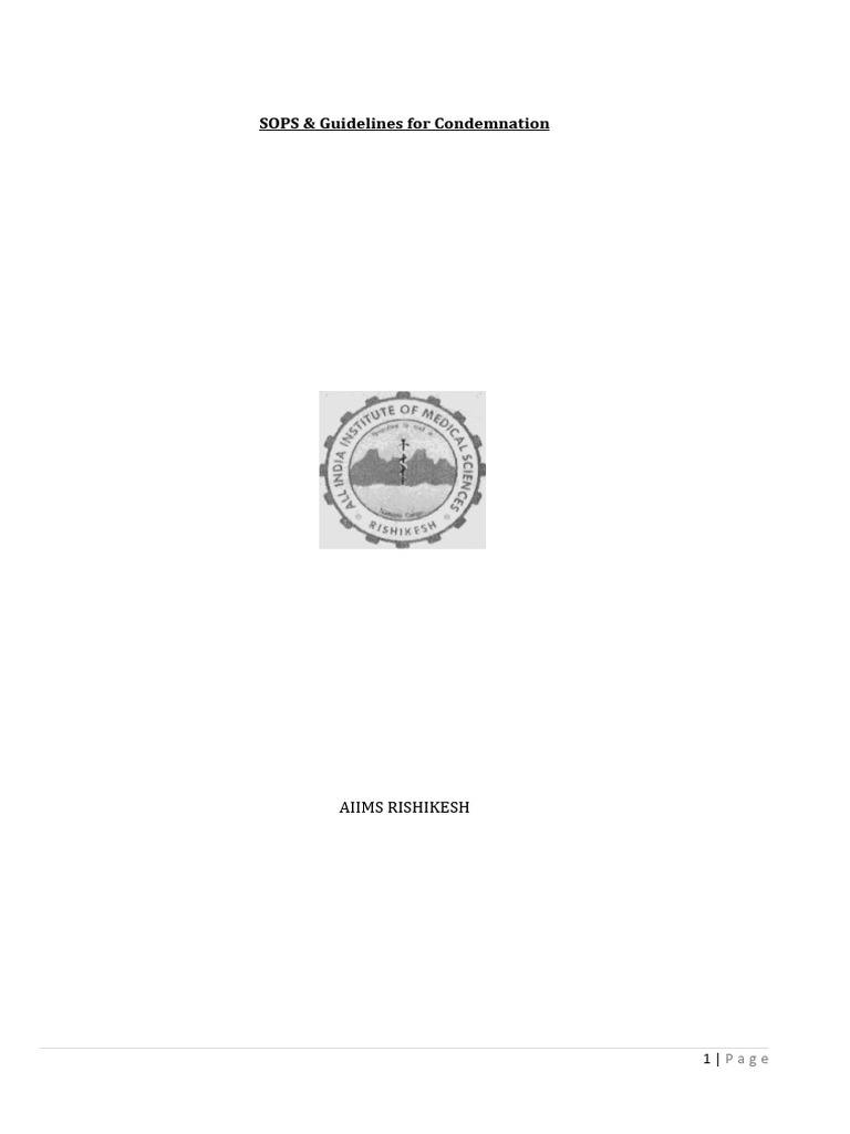 Condemnation Guidelines for Equipment | PDF | Auction | Waste