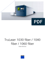 TRUMPF Technical Data Sheet TruLaser 1030 Fiber - 1040 Fiber - 1060 Fiber