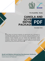 Canola and Soybean Oil Refining Packaging Unit Rs. 85.88 Million Dec-2022