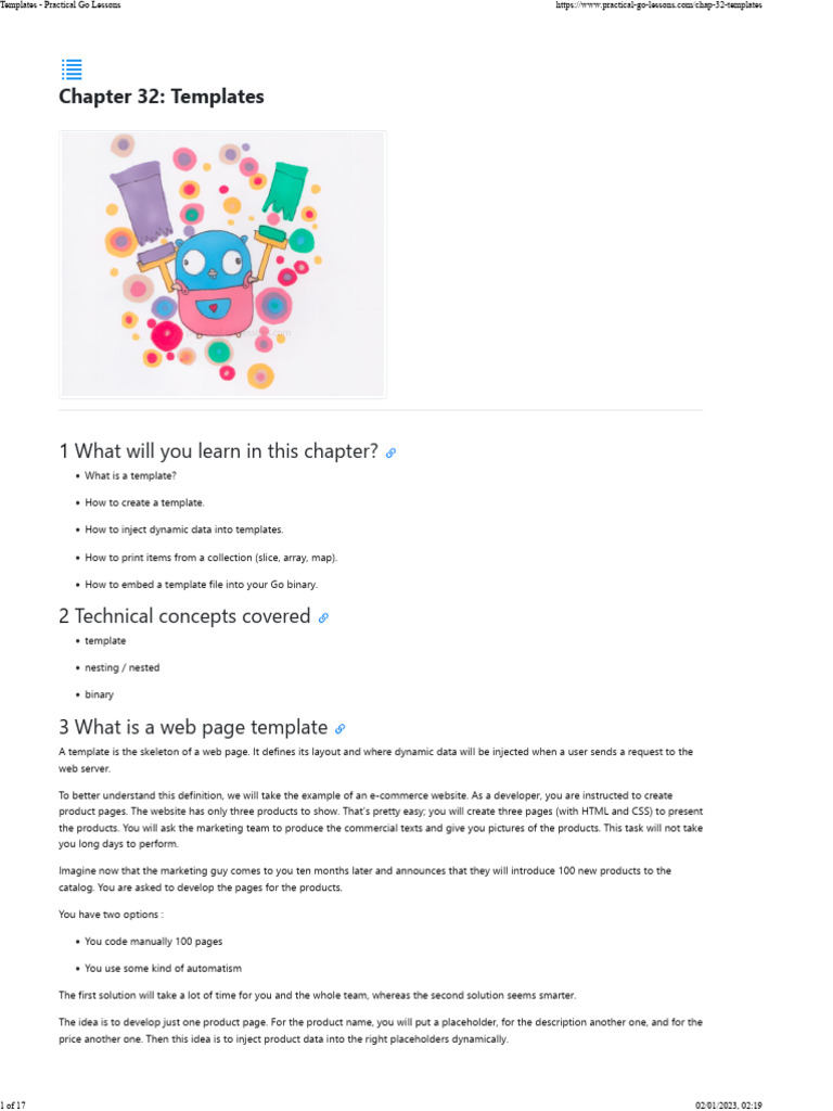 Go Templating Download Free PDF Boolean Data Type Websites