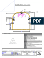 Estandar Secciones Tipicas Mina Codiciada - Alapampa