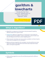 Algorithm - Flowcharts