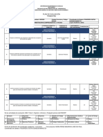 Plan Evaluacion For