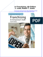 Download pdf Quizzes For Franchising 4Th Edition Richard J Judd Robert T Justis online ebook full chapter 