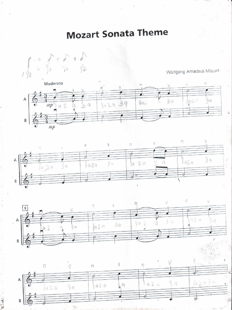 Sonata Theme (Mozart) - 20240520 - 0001 | PDF