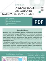 Klasifikasi Kemampuan Lahan di Kabupaten Luwu Timur
