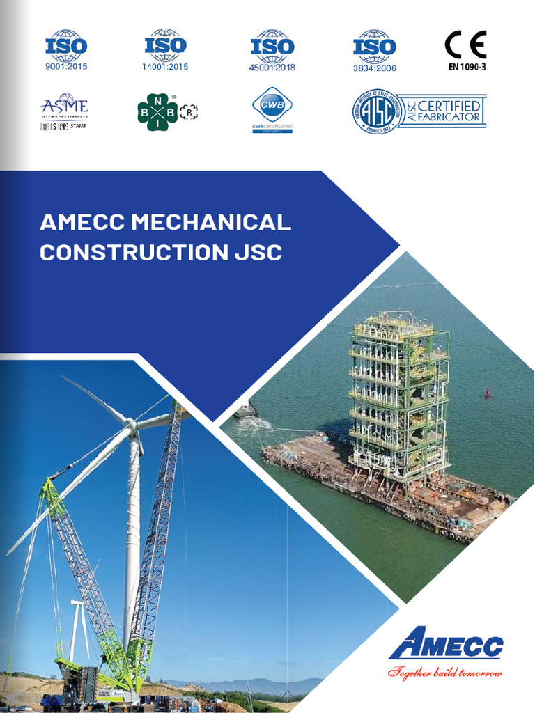 AMECC Mechanical Construction Overview | PDF | Industrial Processes