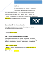 Relative Conjunctions