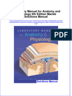 PDF Laboratory Manual For Anatomy and Physiology 6Th Edition Marieb Solutions Manual Online Ebook Full Chapter