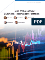 SAP BTP IDC Business Value White Paper