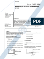 ABNT - NBR 10582 - Apresentação Da Folha para Desenho Técnico