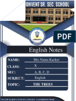 Trees Notes