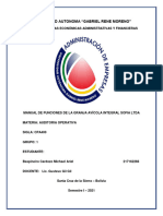 Manual de Funciones Empresa Sofia Integral Ltda