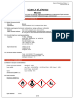 Petrol Ofi̇si̇ Motori̇n Msds