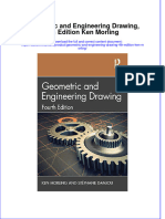Ebook Geometric and Engineering Drawing 4Th Edition Ken Morling Online PDF All Chapter