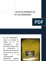 Instructivo Manejo de Kit de Derrames