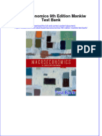 Download pdf Macroeconomics 9Th Edition Mankiw Test Bank online ebook full chapter 