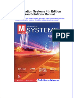 PDF M Information Systems 4Th Edition Baltzan Solutions Manual Online Ebook Full Chapter