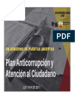 Plan de Anticorrupción y Atención Al Ciudadano 2019 Alcaldía de Zipaquirá