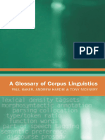 (Glossaries in Linguistics) Paul Baker, Andrew Hardie, Tony McEnery - A Glossary of Corpus Linguistics-Edinburgh University Press (2006)