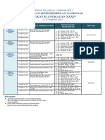 Jadwal Klasikal - Kalteng