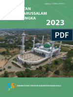 Kecamatan Bonai Darussalam Dalam Angka 2023