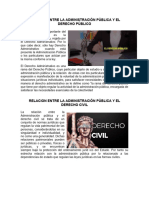 Relacion Entre La Administración Pública y El Derecho Público