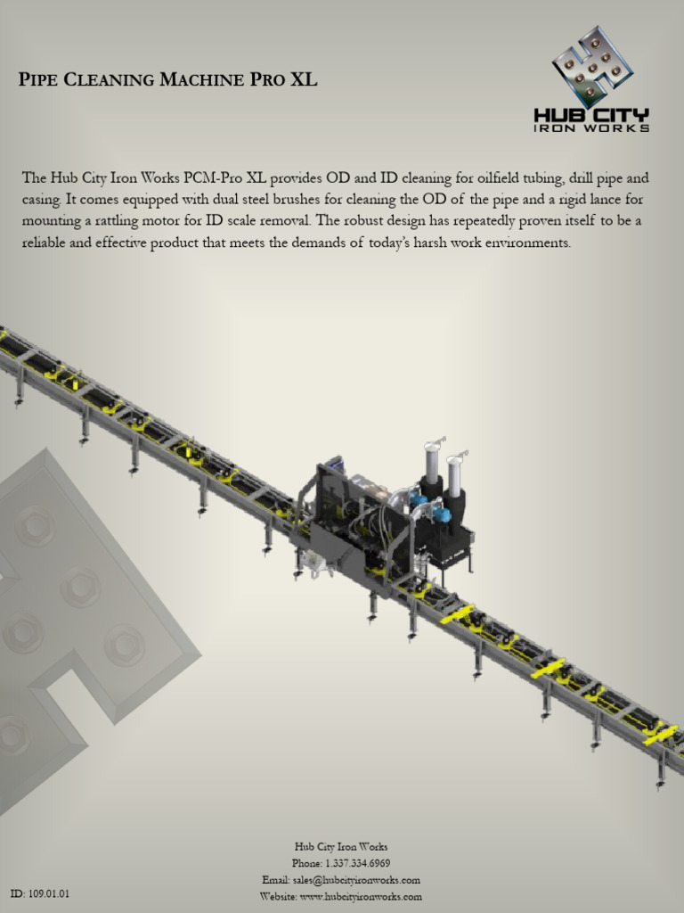 PCM-Pro XL Specifications and Features | PDF | Pipe (Fluid Conveyance ...