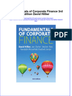 Ebook Fundamentals of Corporate Finance 3Rd Edition David Hillier Online PDF All Chapter