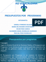 Presupuestos Por Programas