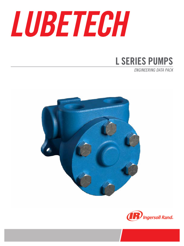 L Series Pumps Engineering Data Guide | PDF | Pump | Manufactured Goods