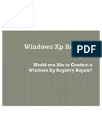 Windows Xp Registry Repair