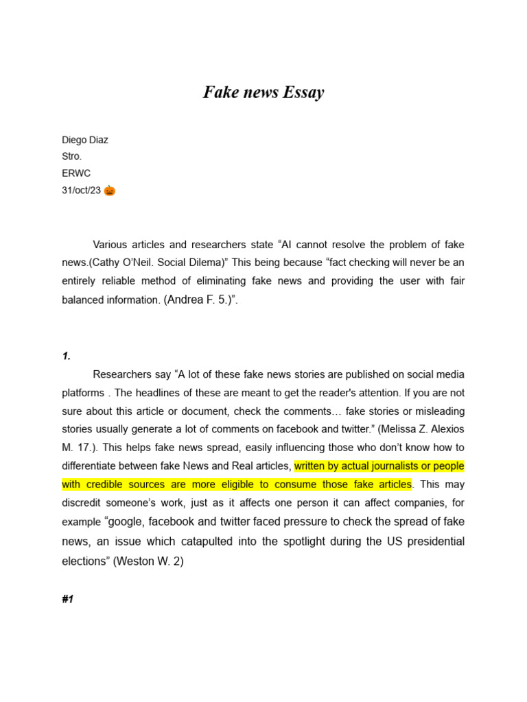 Revised Essay | PDF | News | Communication