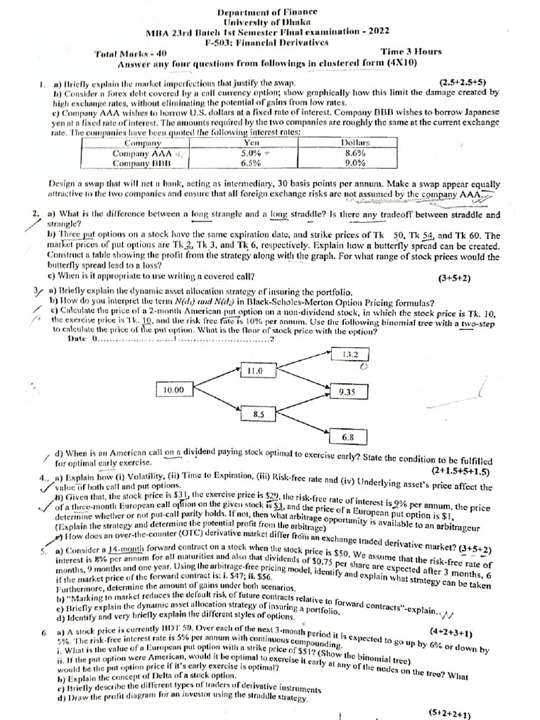Derivative Theory Solu Pdf