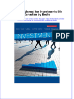 Download pdf Solution Manual For Investments 9Th Canadian By Bodie online ebook full chapter 